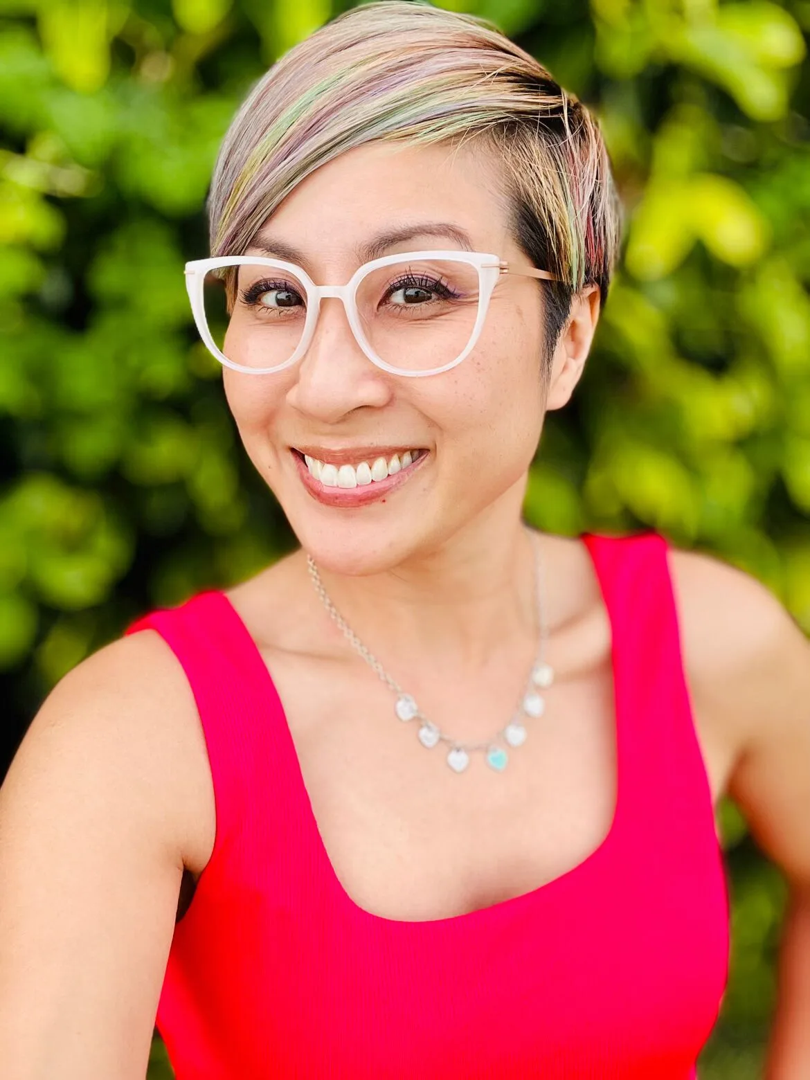 Dr Kristie Nguyen Titanium Eye Frames RYAN ADDA FLIGHT DIRECTOR designer eyewear from australia women's titanium glasses