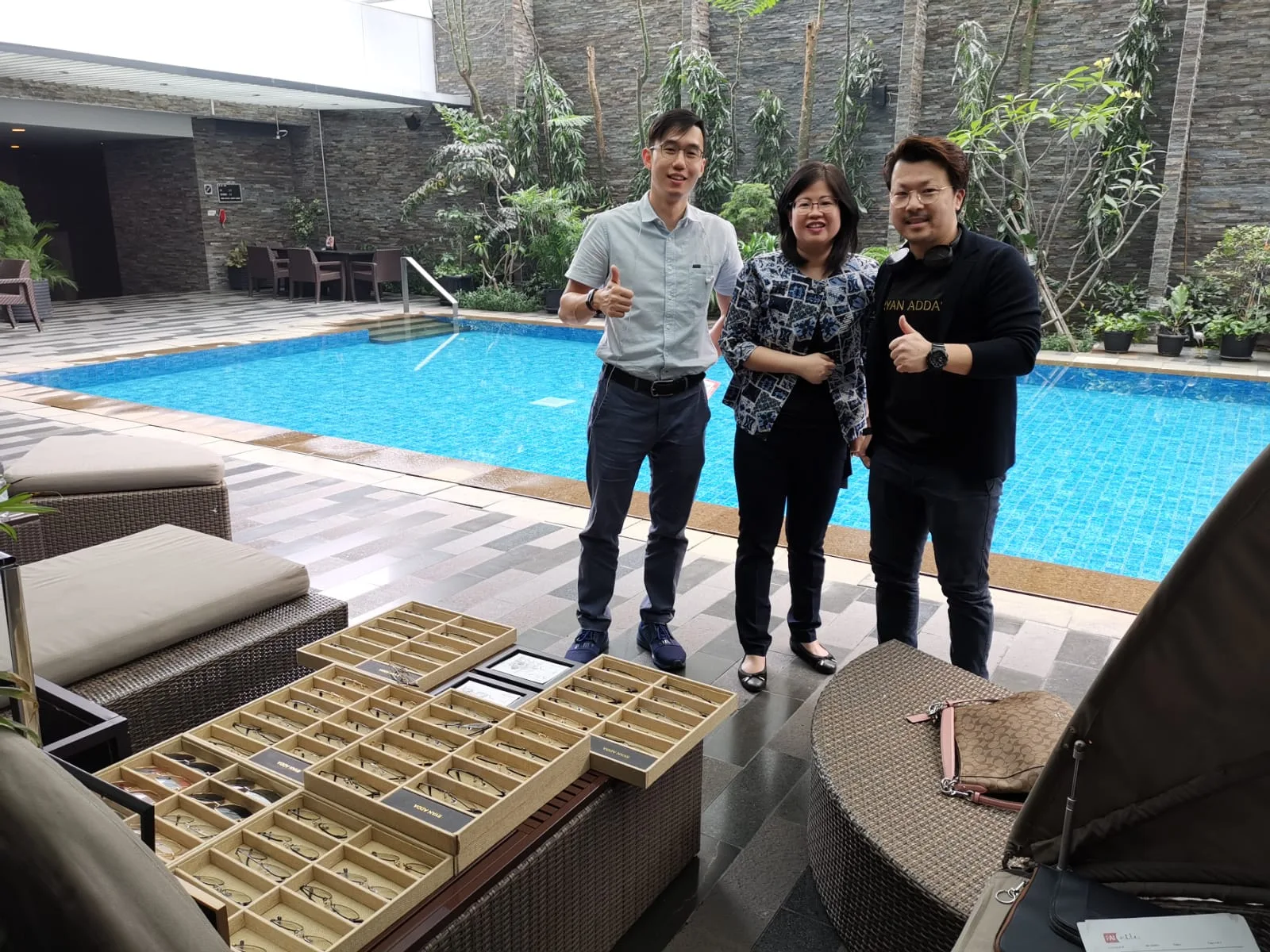 RYAN ADDA Designer Eyewear Trunk Show in Jakarta Indonesia