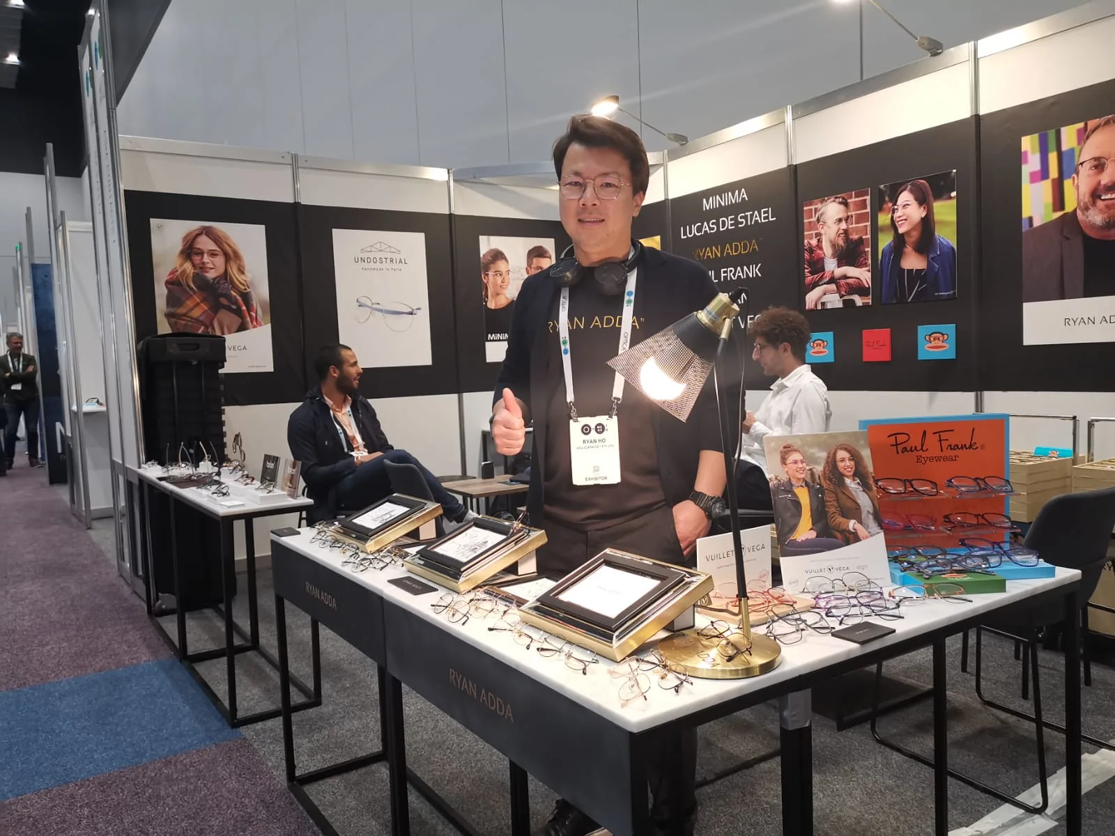RYAN ADDA Titanium Designer Eyewear Exhibition in OMEGA19 7