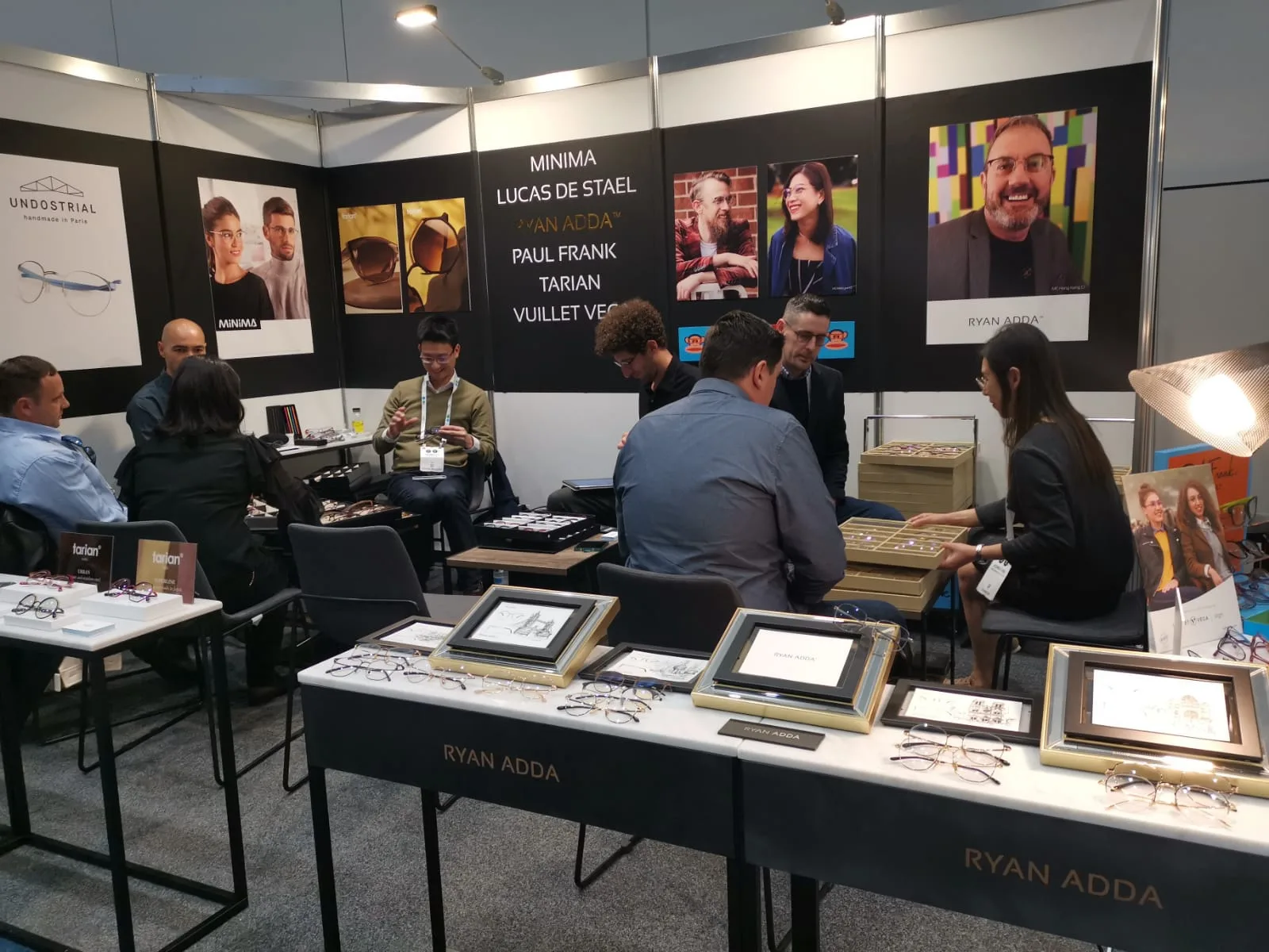 RYAN ADDA Titanium Designer Eyewear Exhibition in OMEGA19 16
