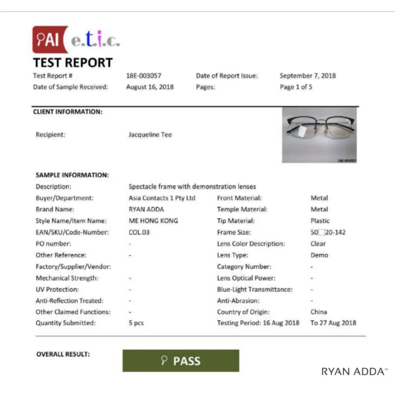 ryan adda cert 2